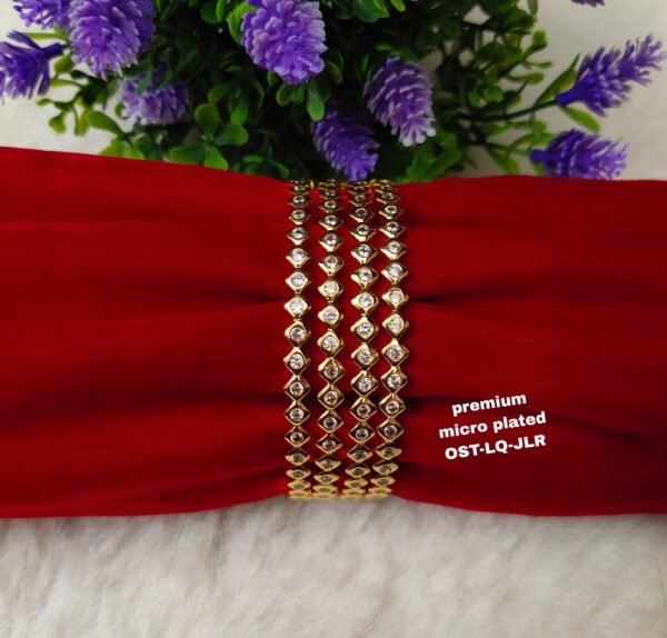 One gram gold Jewellery - One gram gold Bangles - Bridal Bangles -