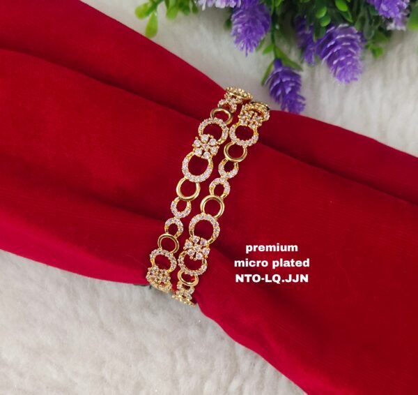 One gram gold Jewellery - One gram gold Bangles - Bridal Bangles