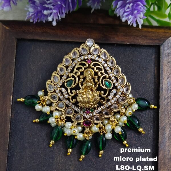 One gram gold Jewellery | One gram gold lockets | Antique Lakshmi locket