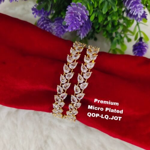 One gram gold Jewellery - One gram gold Bangles - South Indian Jewellery