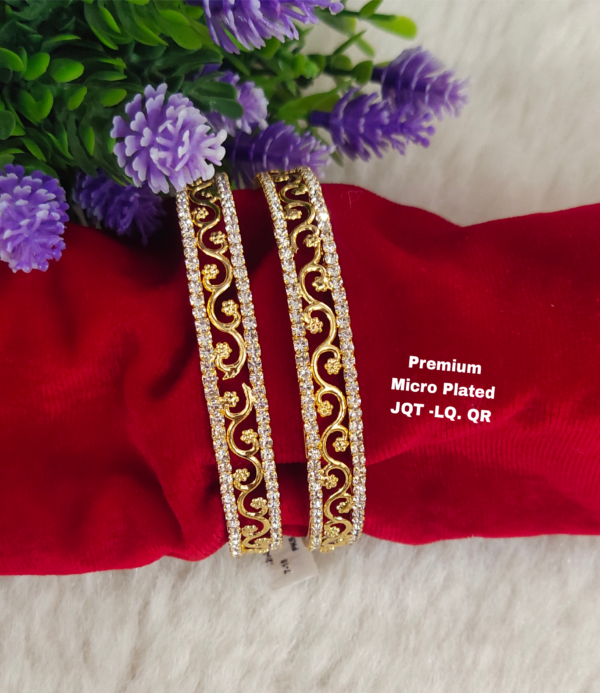 One gram gold Jewellery - One gram gold Bangles - Bridal Bangles
