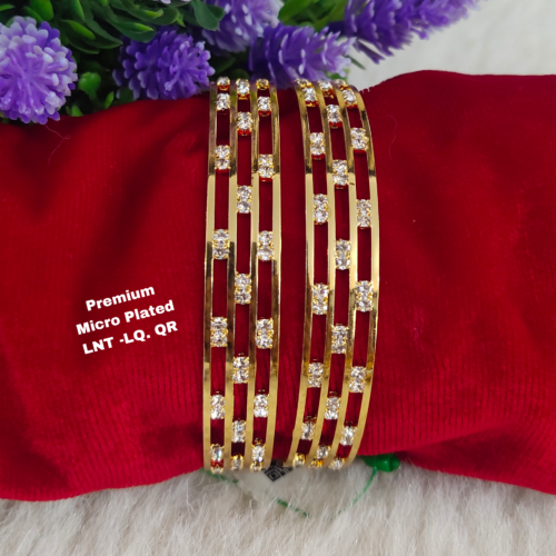 One gram gold Bangles - Bridal Bangles - One gram gold Jewellery