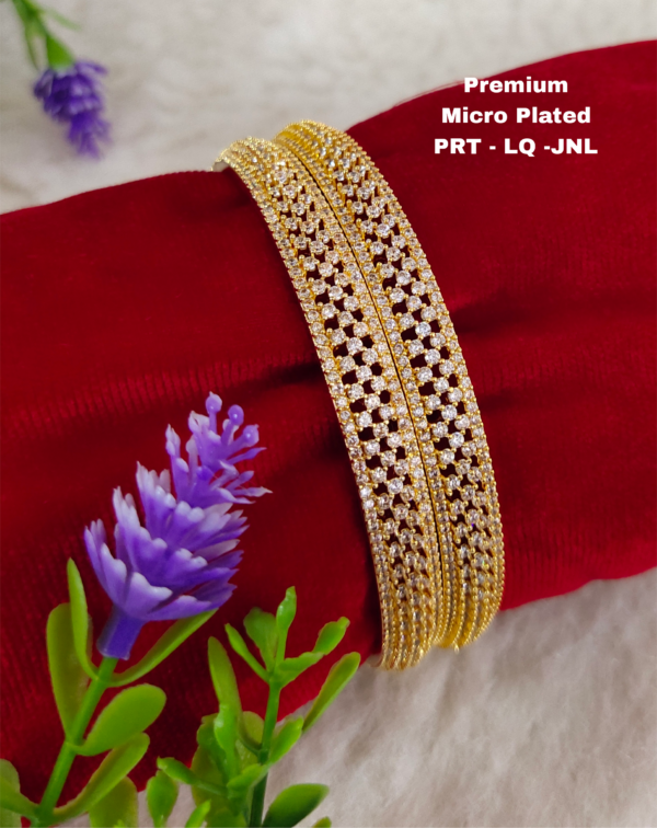 One gram gold Jewellery - One gram gold Bangles - Bridal Bangles