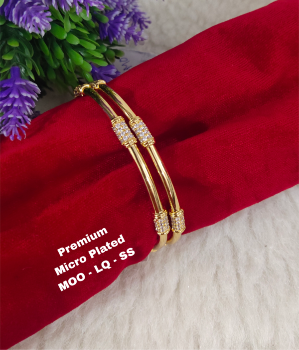 One gram gold Jewellery - One gram gold Bangles - Bridal Bangles