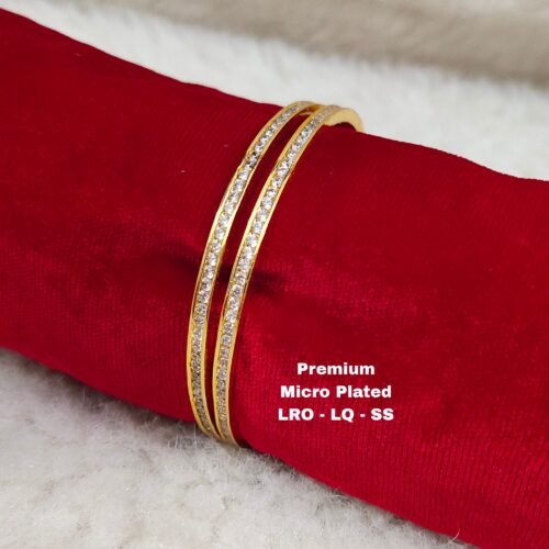 One gram gold Jewellery - One gram gold bangles - South Indian jewellery