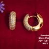 One gram gold Earrings | One gram gold Jewellery | Hoop Earrings