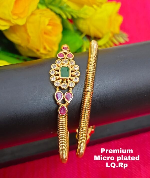 One gram gold Jewellery - One gram gold Bangles - Bridal Bangles