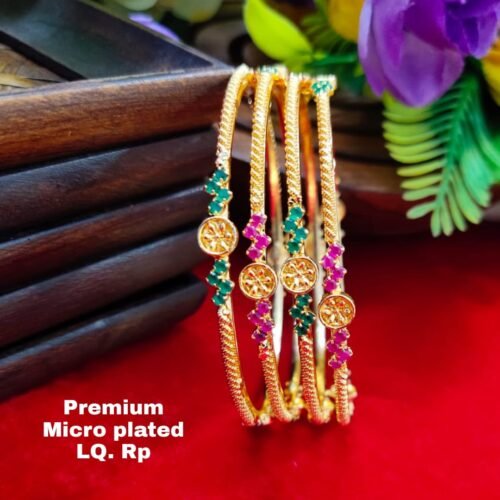 One gram gold Jewellery - One gram gold Banlges - Lush Queens jewellery
