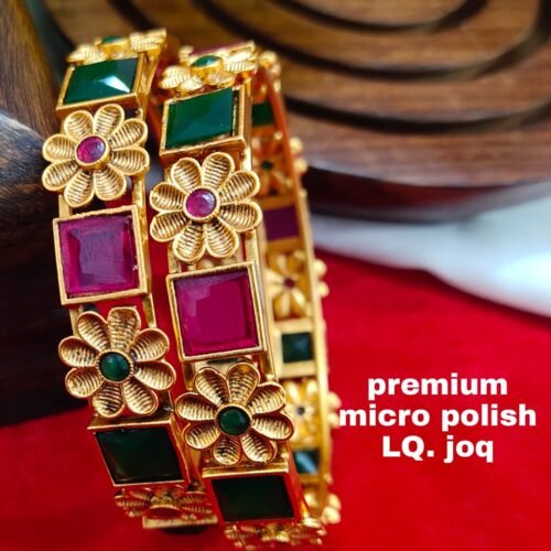 One gram gold Jewellery - One gram gold Banlges - Lush Queens jewellery