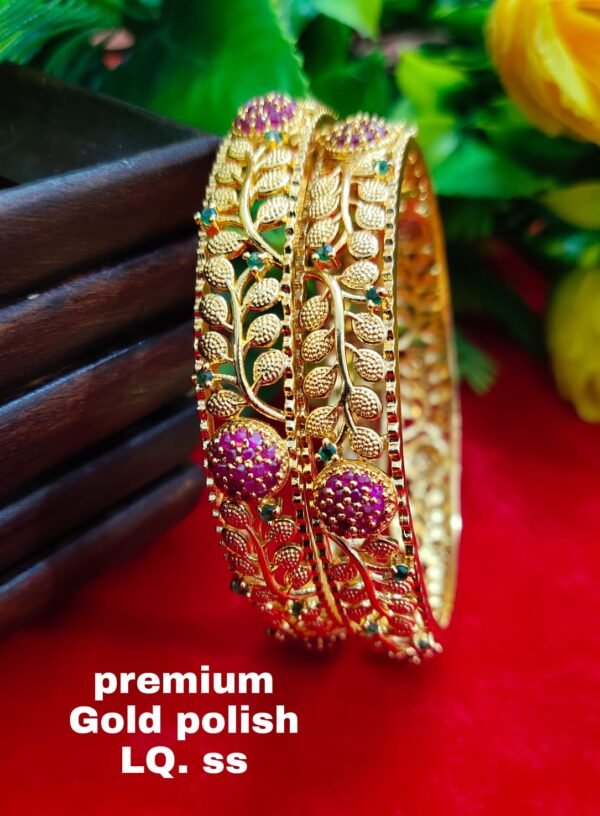 One gram gold Jewellery - One gram gold Banlges - Lush Queens jewellery