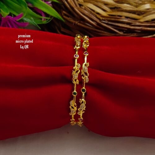 One gram gold Jewellery - One gram gold Bangles - Bridal Bangles