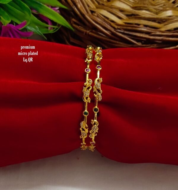One gram gold Jewellery - One gram gold Bangles - Bridal Bangles