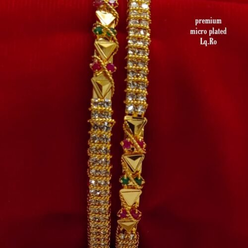 One gram gold Jewellery - One gram gold Bangles - Bridal Bangles