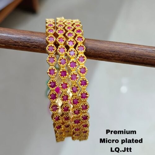 One gram gold Jewellery - One gram gold Banlges - Lush Queens jewellery