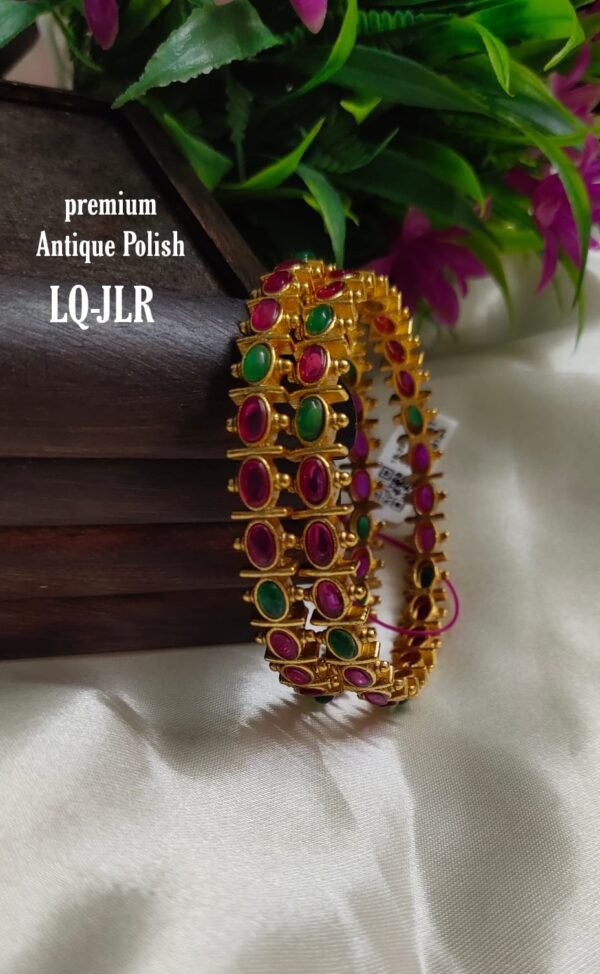 One gram gold Jewellery - One gram gold Banlges - Lush Queens jewellery