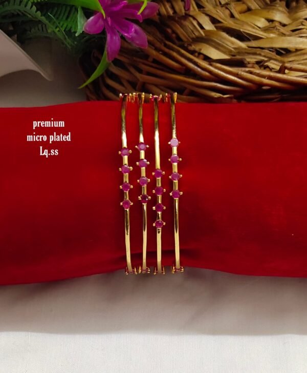 One gram gold Jewellery - One gram gold Banlges - Lush Queens jewellery