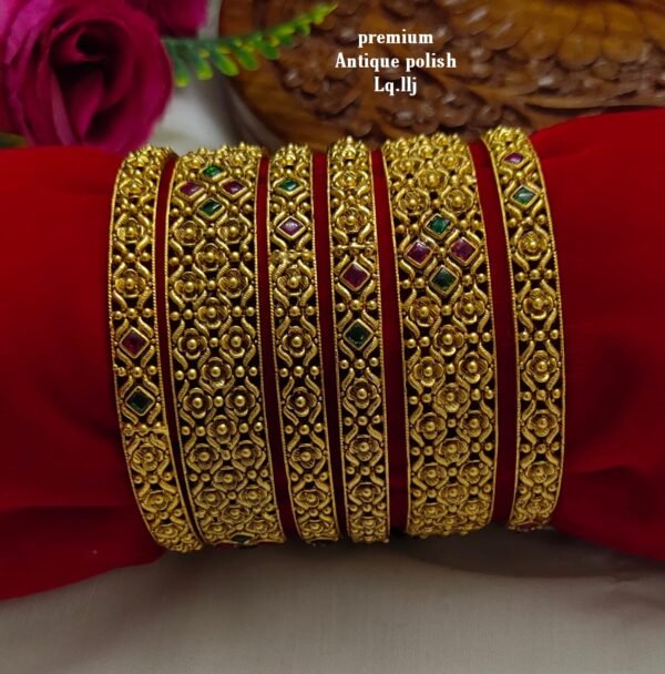 One gram gold Jewellery - One gram gold Bangles - Bridal Bangles