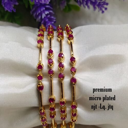 One gram gold Jewellery - One gram gold Banlges - Lush Queens jewellery