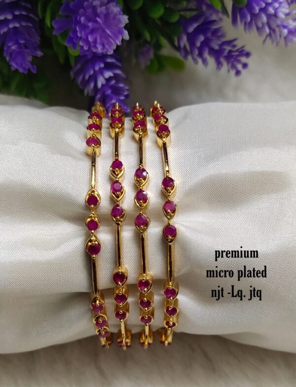 One gram gold Jewellery - One gram gold Banlges - Lush Queens jewellery