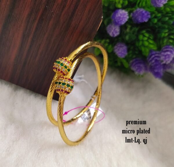 One gram gold Jewellery - One gram gold Bangles - Bridal Bangles