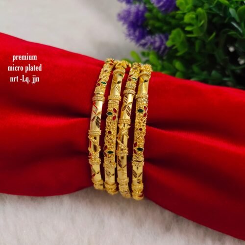 One gram gold Jewellery - One gram gold Banlges - Lush Queens jewellery