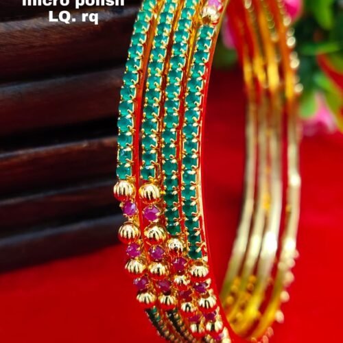 One gram gold Jewellery - One gram gold Banlges - Lush Queens jewellery