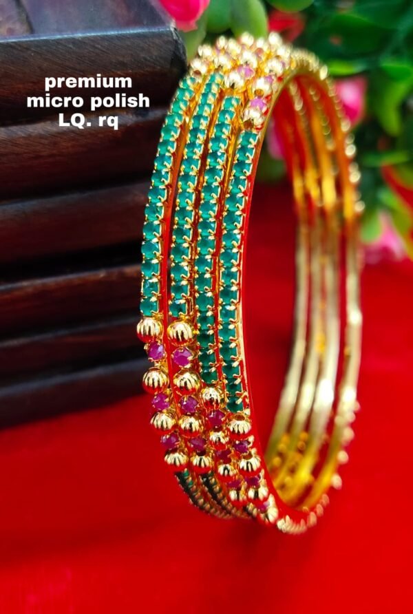 One gram gold Jewellery - One gram gold Banlges - Lush Queens jewellery