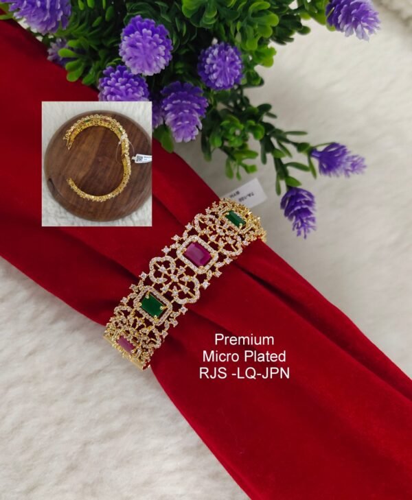 One gram gold Jewellery - One gram gold Bangles  - Lush Queens jewellery