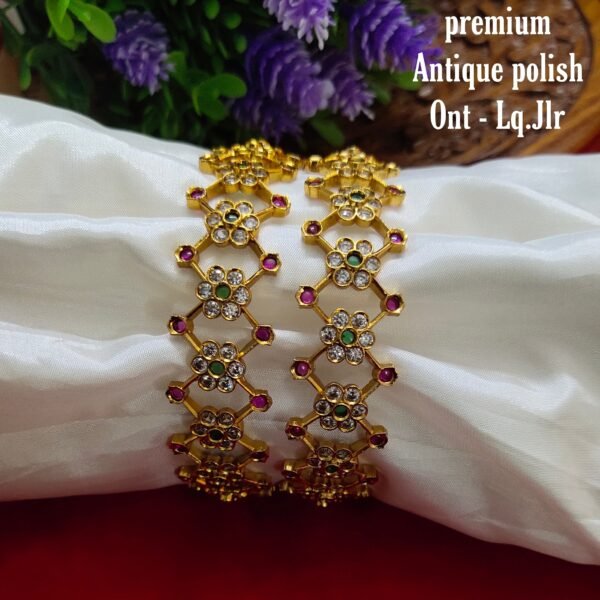 One gram gold Jewellery - One gram gold Bangles - Bridal Bangles