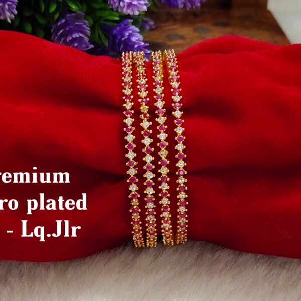 One gram gold Jewellery - One gram gold Banlges - Lush Queens jewellery