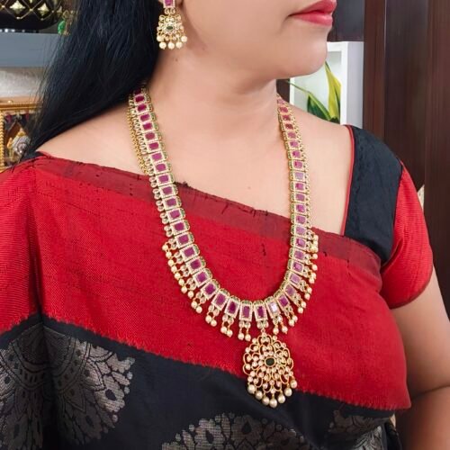 One gram gold Jewellery - One gram gold Necklaces - Lush Queens jewellery
