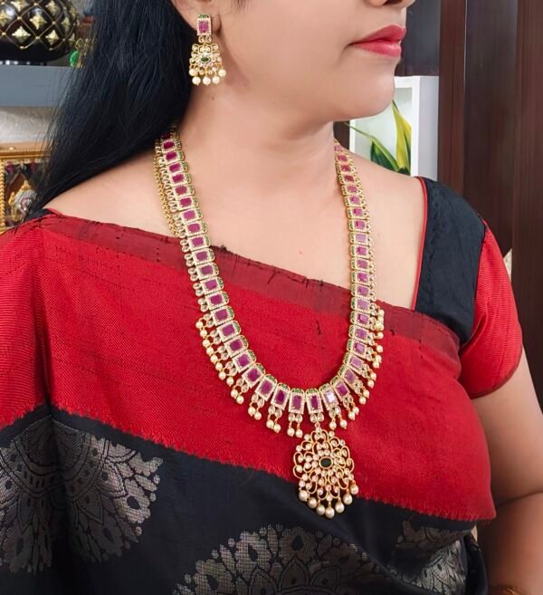 One gram gold Jewellery - One gram gold Necklaces - Lush Queens jewellery