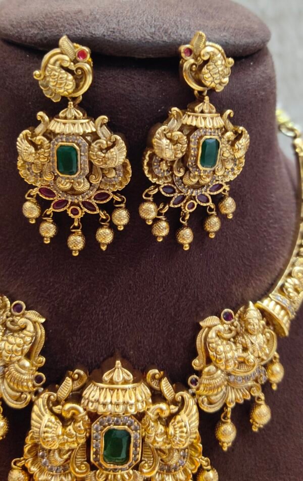 One gram gold Jewellery - One gram gold Necklaces  - Lush Queens jewellery