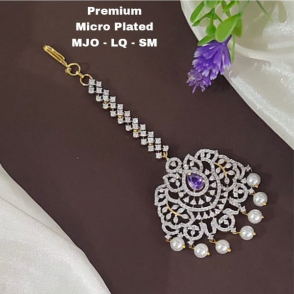 One gram gold maang tikka.. One gram gold Papidi bottu