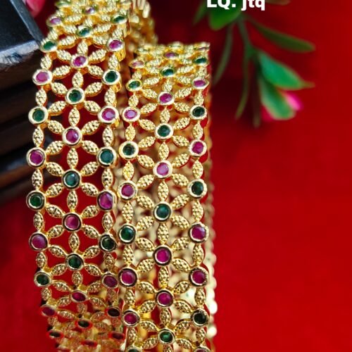 One gram gold Jewellery - One gram gold Banlges - Lush Queens jewellery