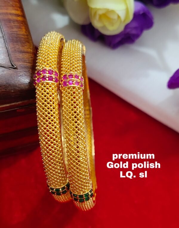 One gram gold Jewellery - One gram gold Banlges - Lush Queens jewellery