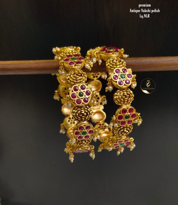One gram gold Jewellery - One gram gold Bangles - Bridal Bangles