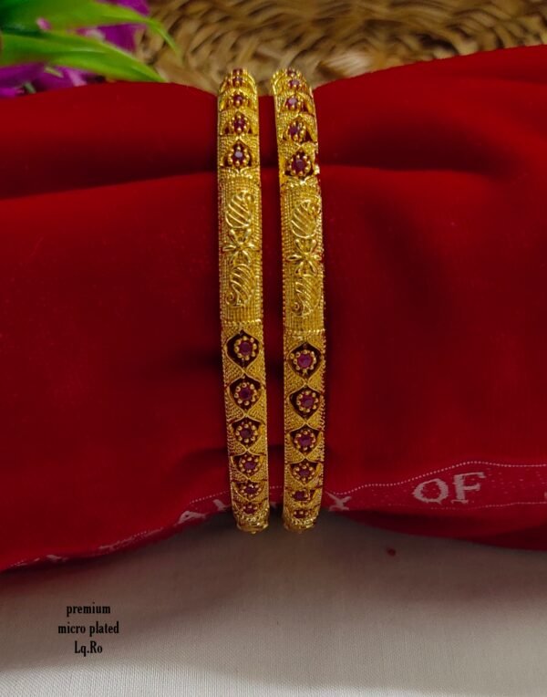 One gram gold Jewellery - One gram gold Banlges - Lush Queens jewellery