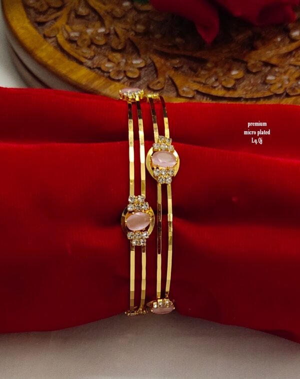 One gram gold Jewellery - One gram gold Banlges - Lush Queens jewellery