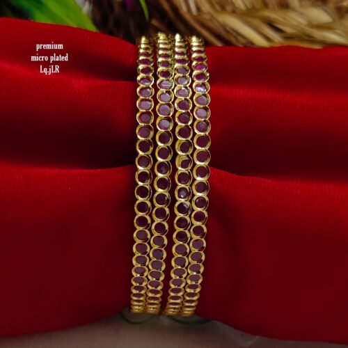 One gram gold Jewellery - One gram gold Banlges - Lush Queens jewellery