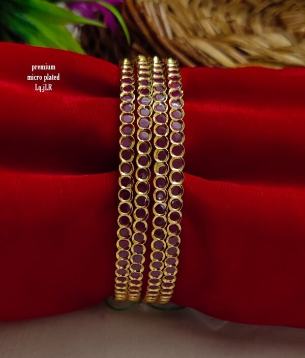 One gram gold Jewellery - One gram gold Banlges - Lush Queens jewellery