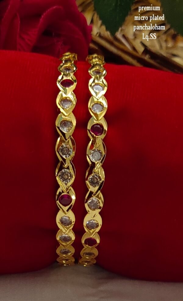 One gram gold Jewellery - One gram gold Banlges - Lush Queens jewellery
