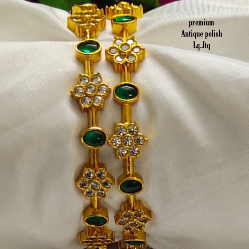 One gram gold Jewellery - One gram gold Banlges - Lush Queens jewellery