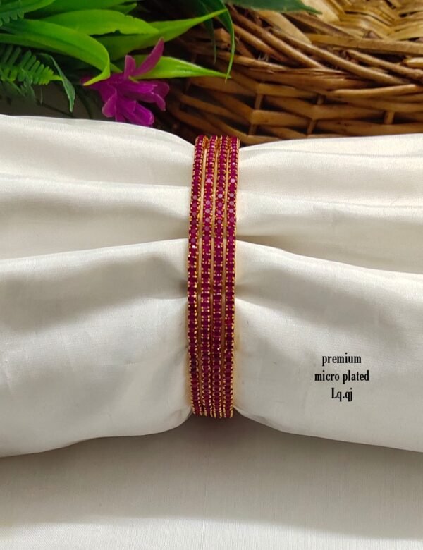 One gram gold Jewellery - One gram gold Banlges - Lush Queens jewellery