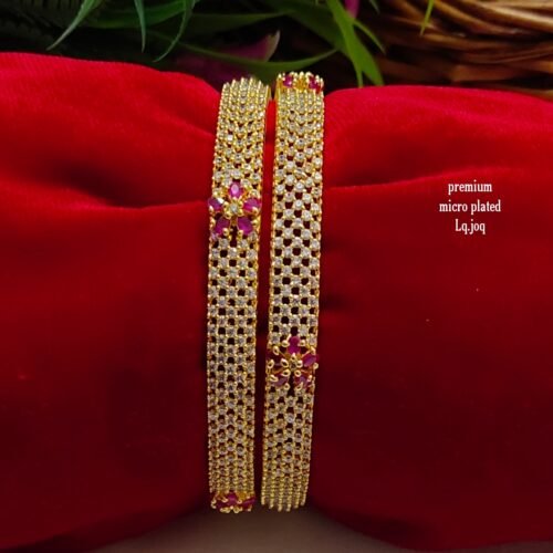 One gram gold Jewellery - One gram gold Banlges - Lush Queens jewellery