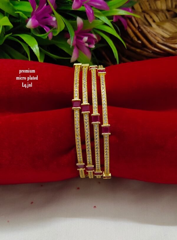 One gram gold Jewellery - One gram gold Banlges - Lush Queens jewellery