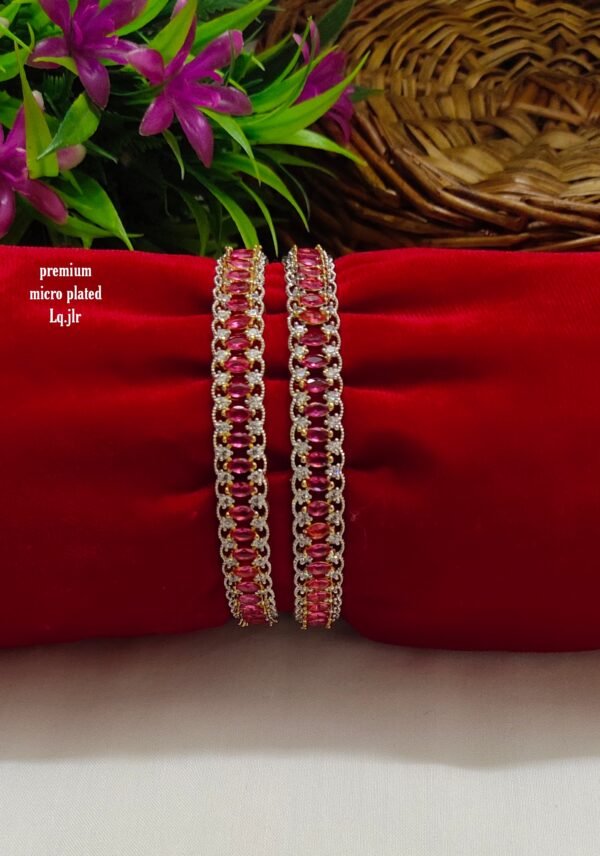 One gram gold Jewellery - One gram gold Banlges - Lush Queens jewellery