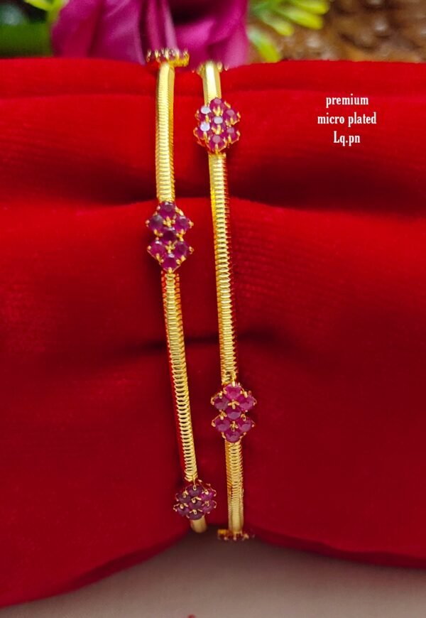 One gram gold Jewellery - One gram gold Banlges - Lush Queens jewellery