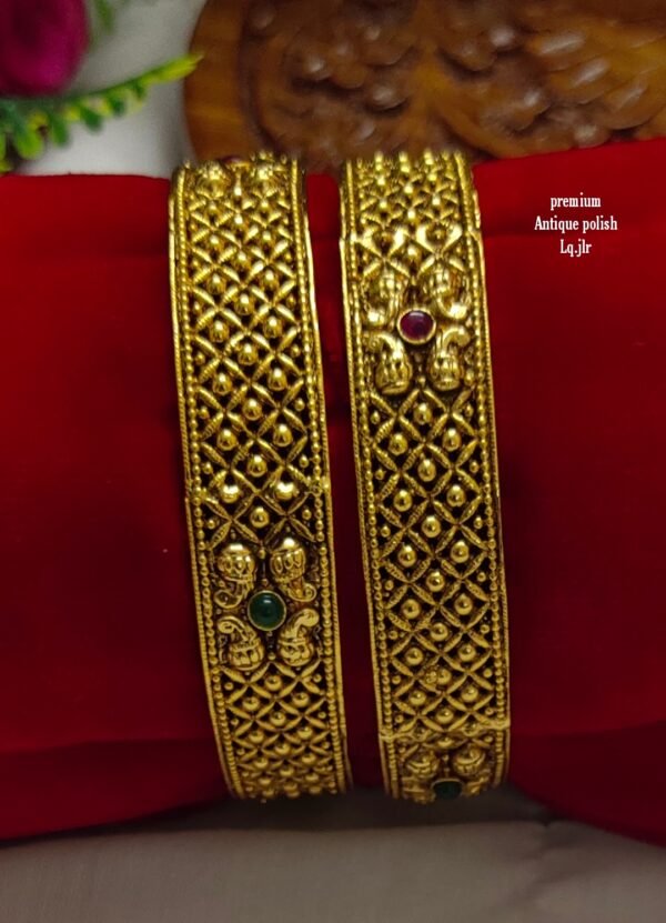 One gram gold Jewellery - One gram gold Bangles - Bridal Bangles