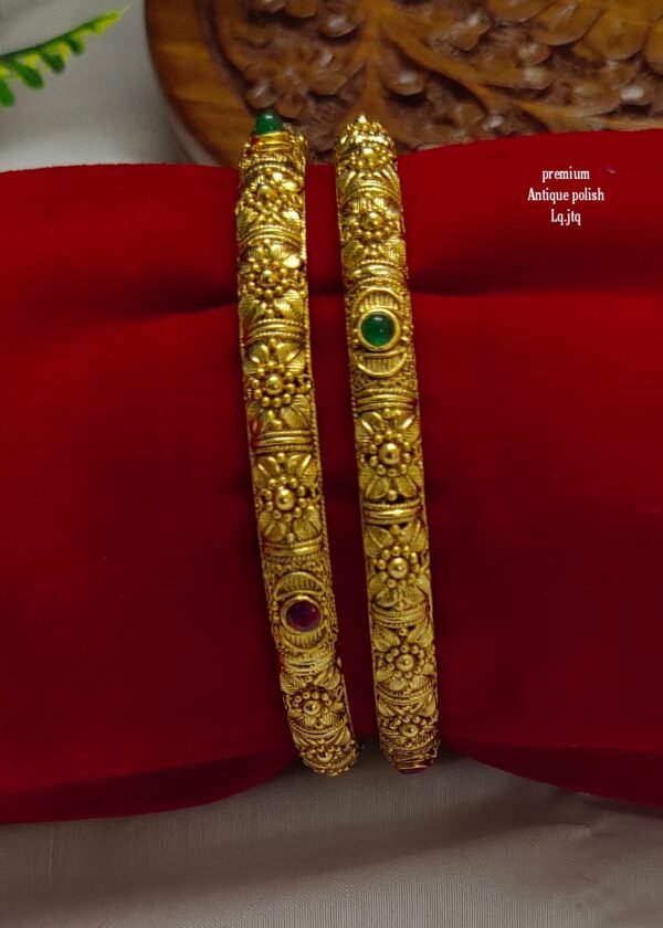 One gram gold Jewellery - One gram gold Bangles - Bridal Bangles